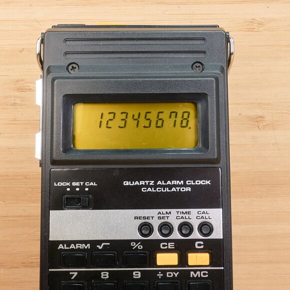 Polycal RC-03b Recorder / Calculator / Alarm Clock / Vintage Japan - Picture 7 of 8